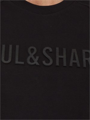 T-SHIRT PAUL&SHARK NERO in UOMO