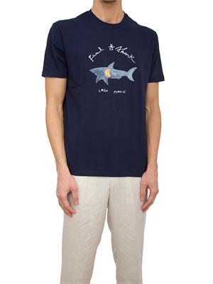 T-SHIRT PAUL&SHARK BLU in UOMO