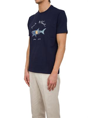 T-SHIRT PAUL&SHARK BLU in UOMO