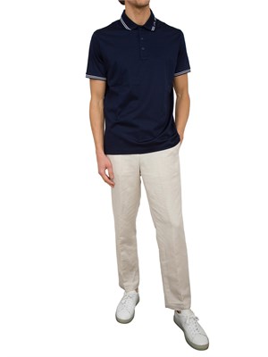 POLO PAUL&SHARK BLU in UOMO