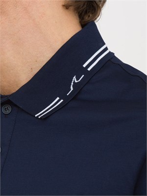 POLO PAUL&SHARK BLU in UOMO