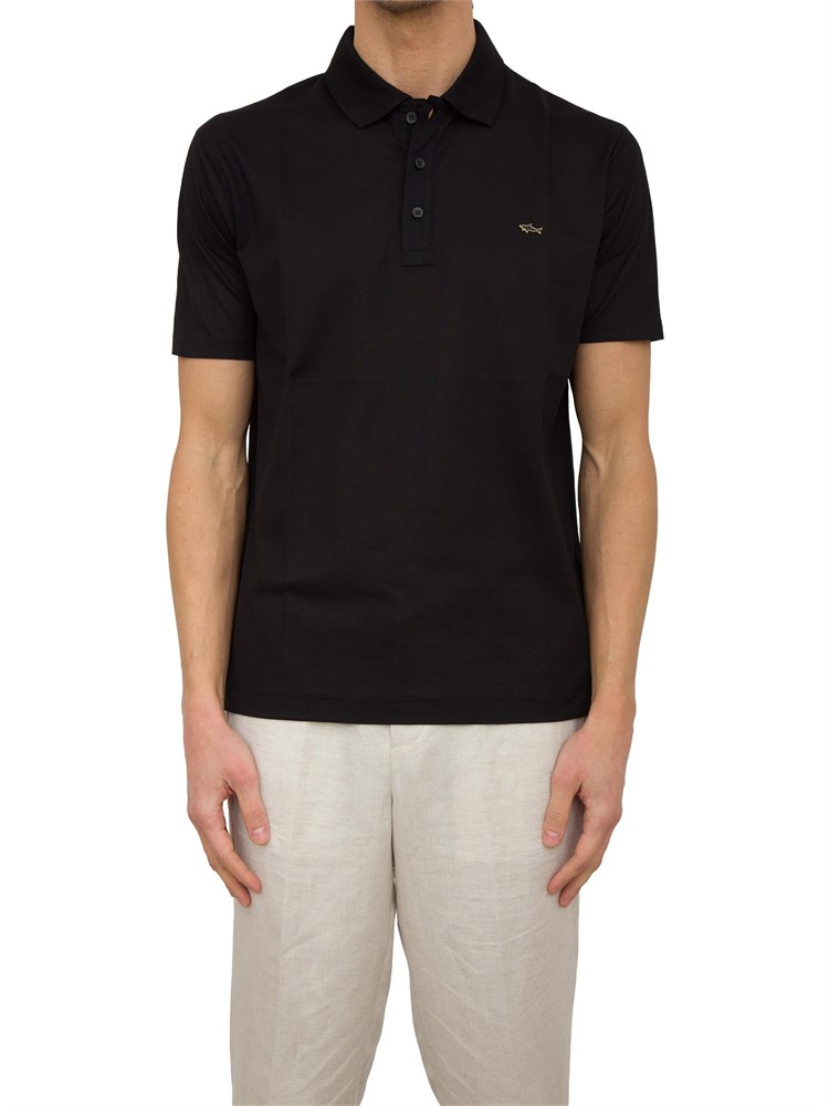 POLO PAUL&SHARK NERO