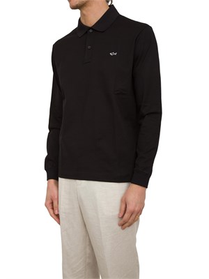 POLO PAUL&SHARK NERO in UOMO