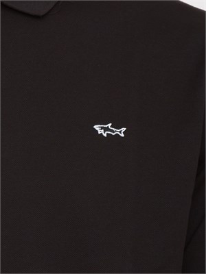 POLO PAUL&SHARK NERO in UOMO
