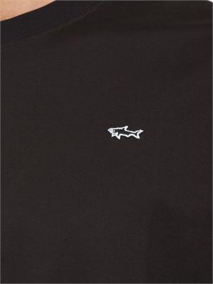 T-SHIRT PAUL&SHARK NERO in UOMO