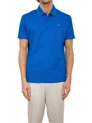 POLO PAUL&SHARK AZZURRO in UOMO