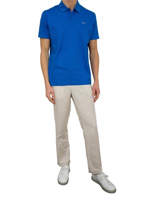 POLO PAUL&SHARK AZZURRO in UOMO