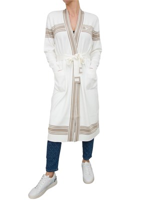 MAGLIA ELISABETTA FRANCHI BIANCO in DONNA