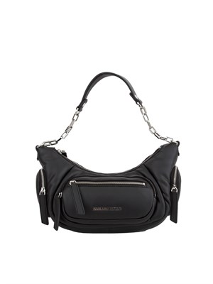 K.LAGERFELD Borsa a spalla in ecopelle Karl Lagerfeld con tasche in DONNA