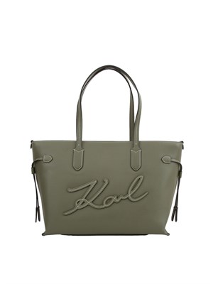 K.LAGERFELD Borsa a spalla verde Karl Lagerfeld in DONNA