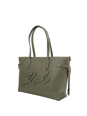 K.LAGERFELD Borsa a spalla verde Karl Lagerfeld in DONNA