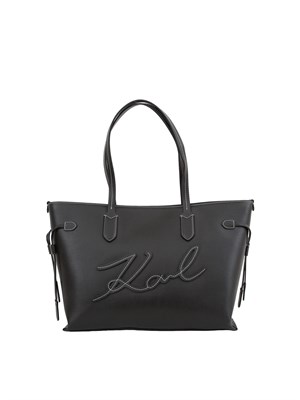 K.LAGERFELD Borsa a spalla nera Karl Lagerfeld in DONNA