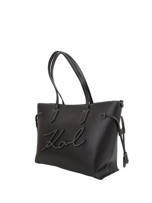 K.LAGERFELD Borsa a spalla nera Karl Lagerfeld in DONNA