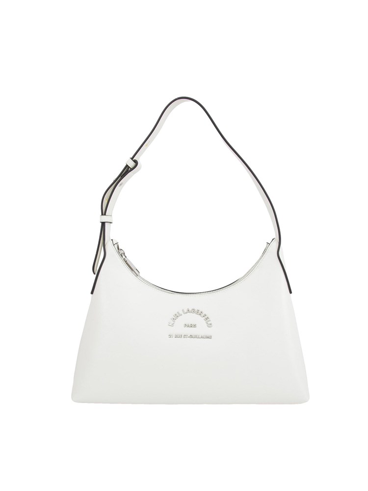 K.LAGERFELD Borsa a spalla bianca Karl Lagerfeld