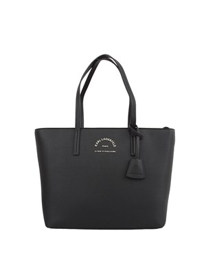 BORSA A SPALLA K.LAGERFELD NERO in DONNA
