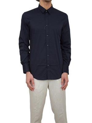 CAMICIA MANICA LUNGA ANTONY MORATO BLU in UOMO