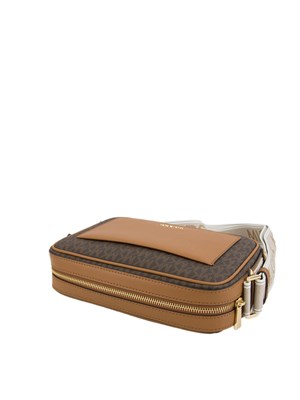 BORSA A SPALLA MICHAEL MICHAEL KORS MARRONE in DONNA