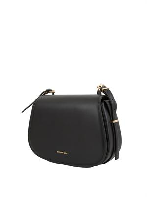 BORSA A SPALLA MICHAEL MICHAEL KORS NERO in DONNA