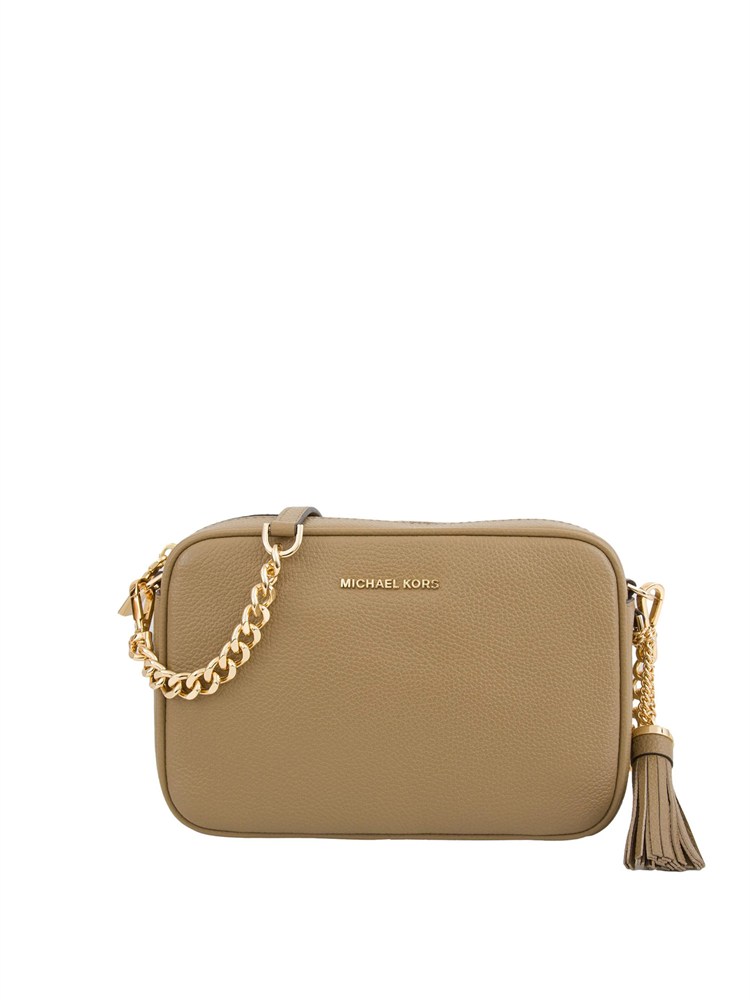 BORSA A SPALLA MICHAEL MICHAEL KORS BEIGE