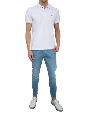 POLO HARMONT & BLAINE BIANCO in UOMO