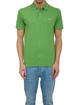 POLO HARMONT & BLAINE VERDE in UOMO