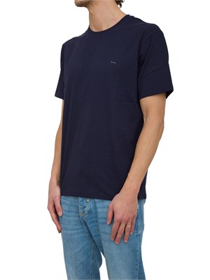 T-SHIRT HARMONT & BLAINE BLU in UOMO