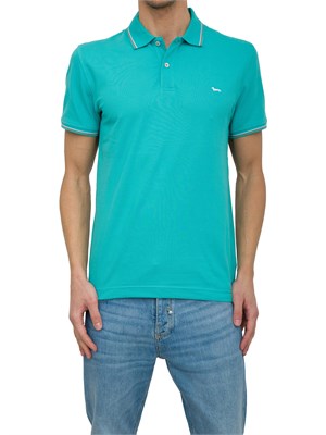 POLO HARMONT & BLAINE ACQUAMARINA in UOMO