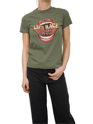 T-SHIRT PINKO VERDE in DONNA