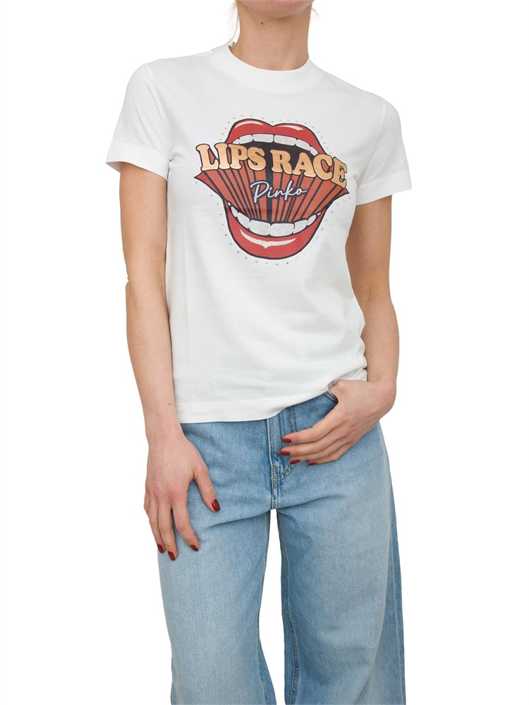 T-SHIRT PINKO BIANCO