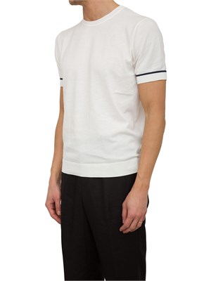 Maglia Antony Morato bianco in cotone e badge logato in UOMO