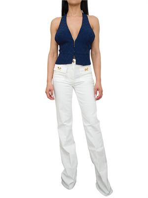 GILET ELISABETTA FRANCHI BLU in DONNA