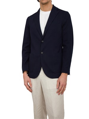 GIACCA MONOPETTO CIRCOLO 1901 BLU in UOMO
