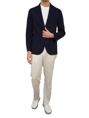 GIACCA MONOPETTO CIRCOLO 1901 BLU in UOMO