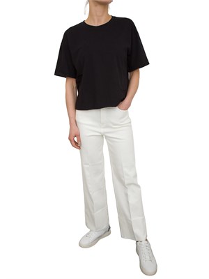 T-shirt boxy Marella con ricamo blu in DONNA