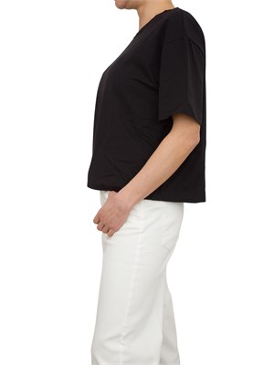 T-shirt boxy Marella con ricamo blu in DONNA