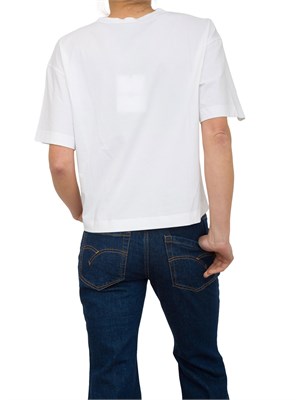 T-shirt boxy Marella con ricamo blianco in DONNA