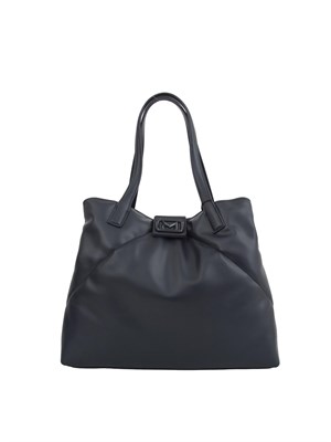 Borsa a spalla ecopelle blu Marella in DONNA