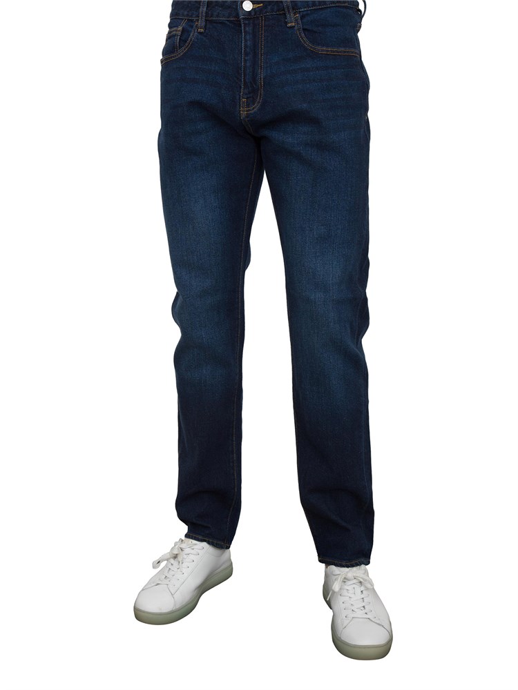 ARMANI EXCHANGE Jeans boyfriend fit cropped J16 in denim lavato