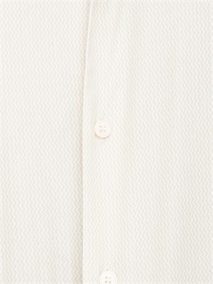 Camicia uomo Emporio Armani in misto cotone con fantasia all over in UOMO