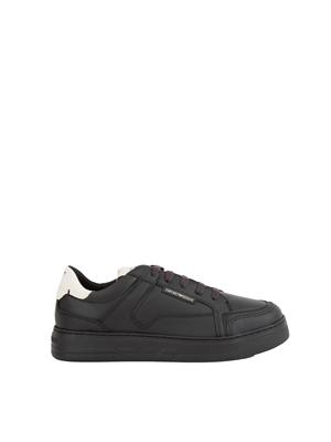 Sneaker uomo Emporio Armani in pelle in UOMO
