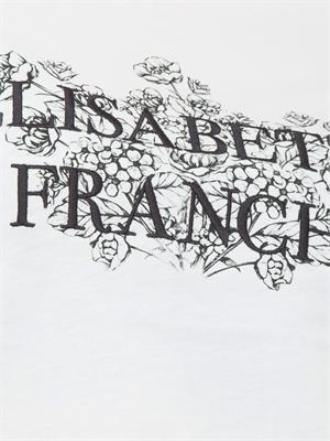 T-SHIRT ELISABETTA FRANCHI BIANCO in DONNA