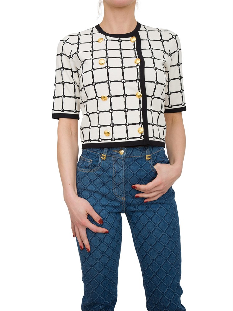 CARDIGAN ELISABETTA FRANCHI BURRO
