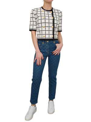 CARDIGAN ELISABETTA FRANCHI BURRO in DONNA