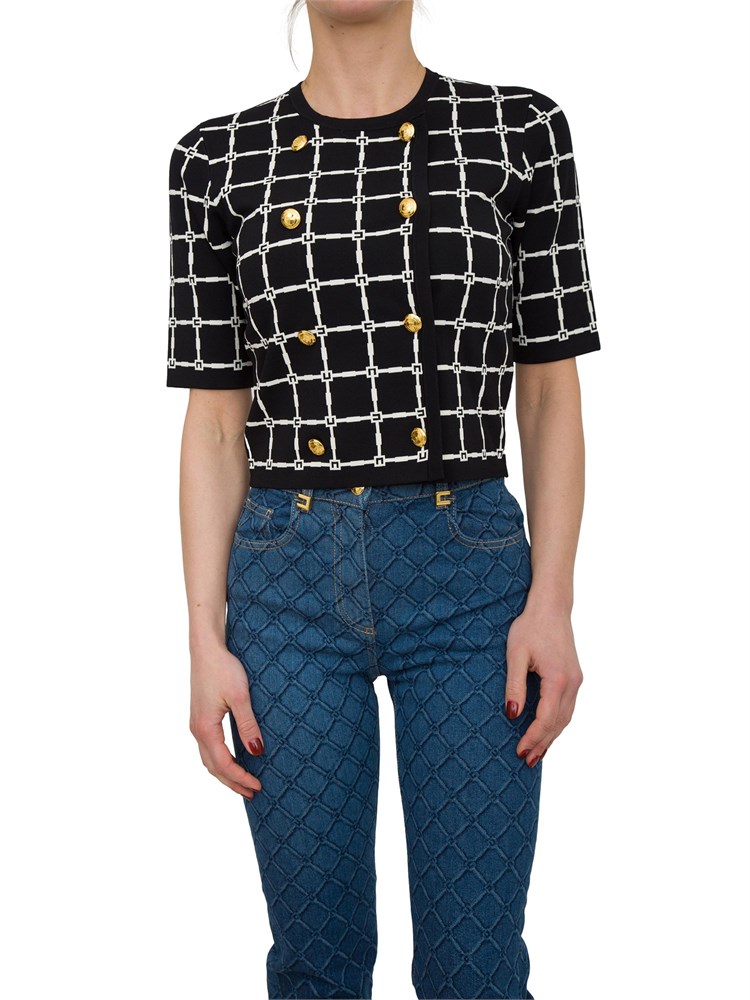 CARDIGAN ELISABETTA FRANCHI NERO