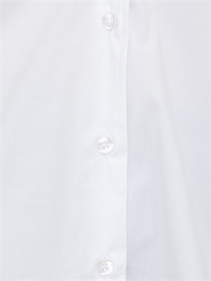 Camicia over Nenette popeline bianco in DONNA
