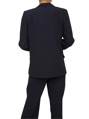 Giacca monopetto Nenette in tricottina blu in DONNA
