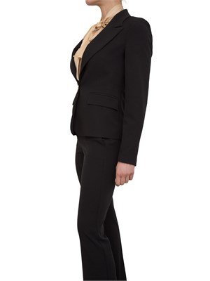 Giacca monopetto regular nera Fracomina in DONNA