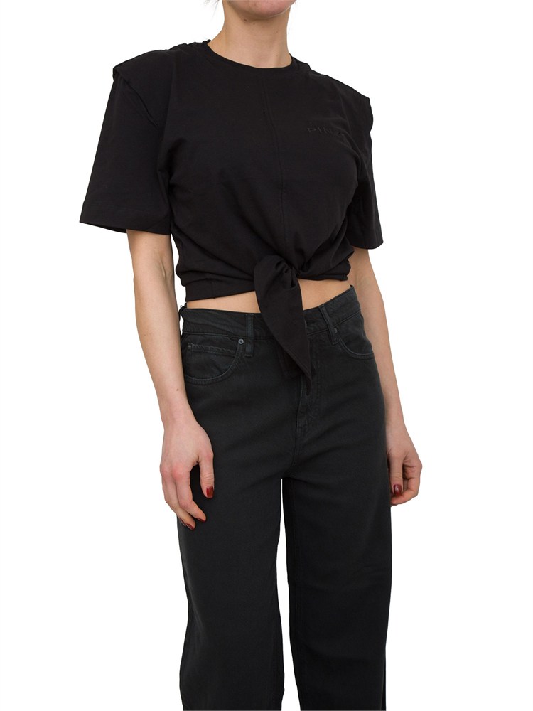 T-SHIRT PINKO NERO