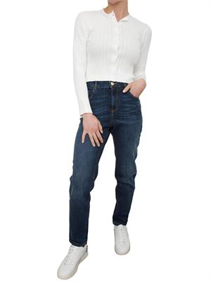 Cardigan Nenette traforato bianco panna in DONNA