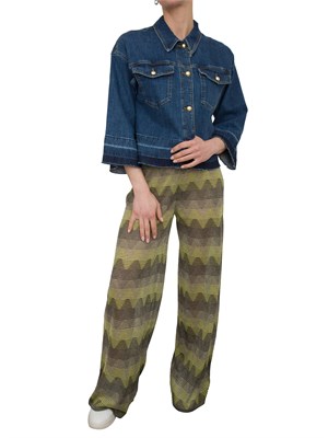 GIUBBINO NENETTE BLU DENIM in DONNA
